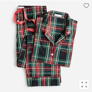 J. Crew cotton poplin pajama set Size small NWT